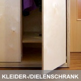 Kleider- und Dielenschrank